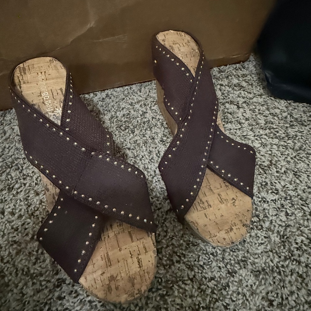 Fun Summer Strappy Sandal Wedges